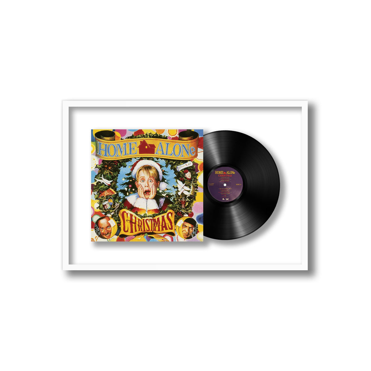 Home Alone - Soundtrack - Framed Vinyl Record