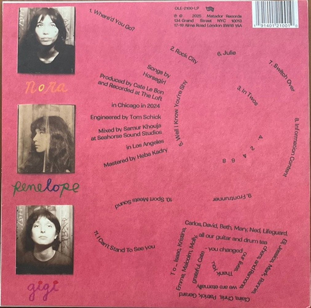 Horsegirl – Phonetics On And On (LP Vinyl) Vinyl Record