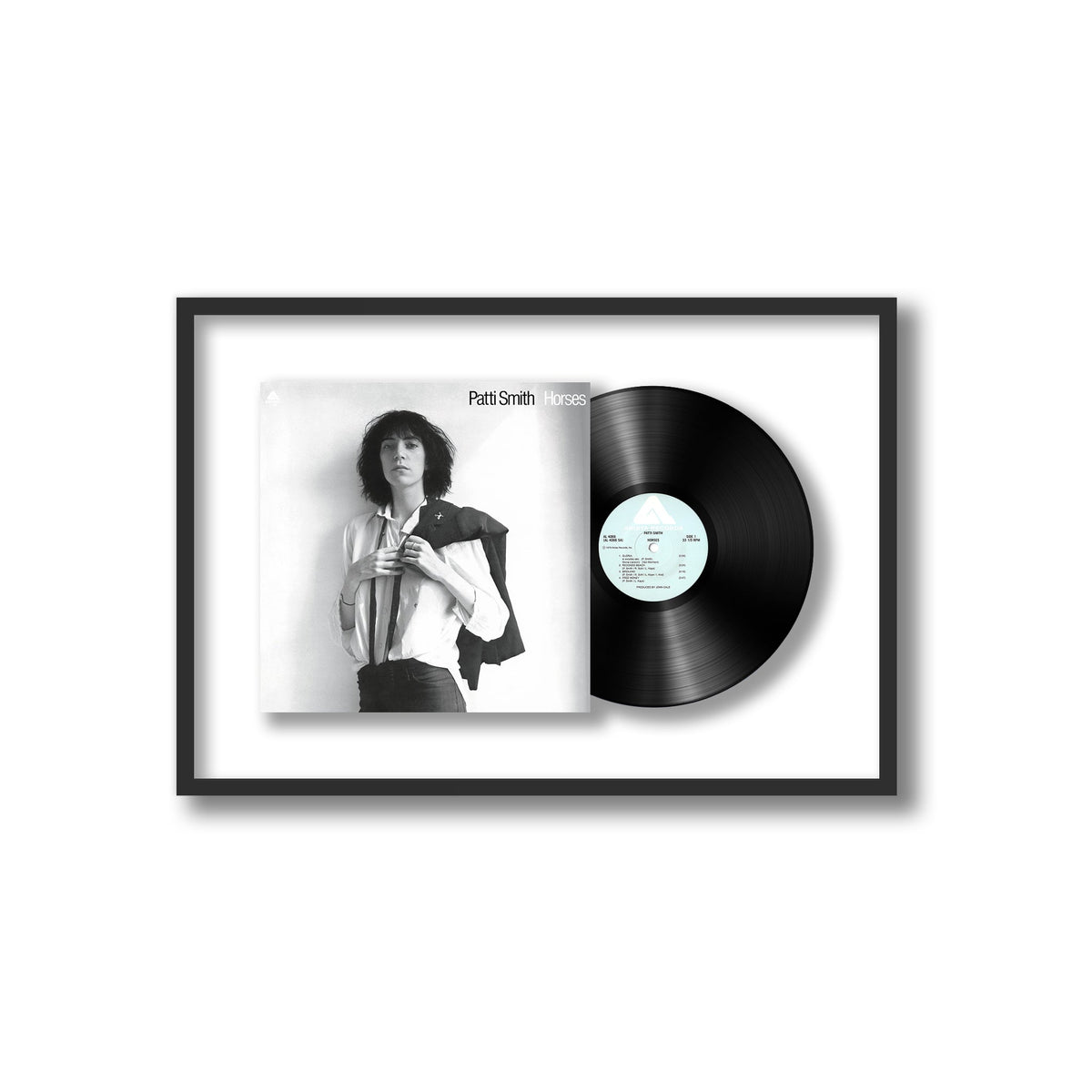 Patti Smith - Horses - Framed Vinyl Record