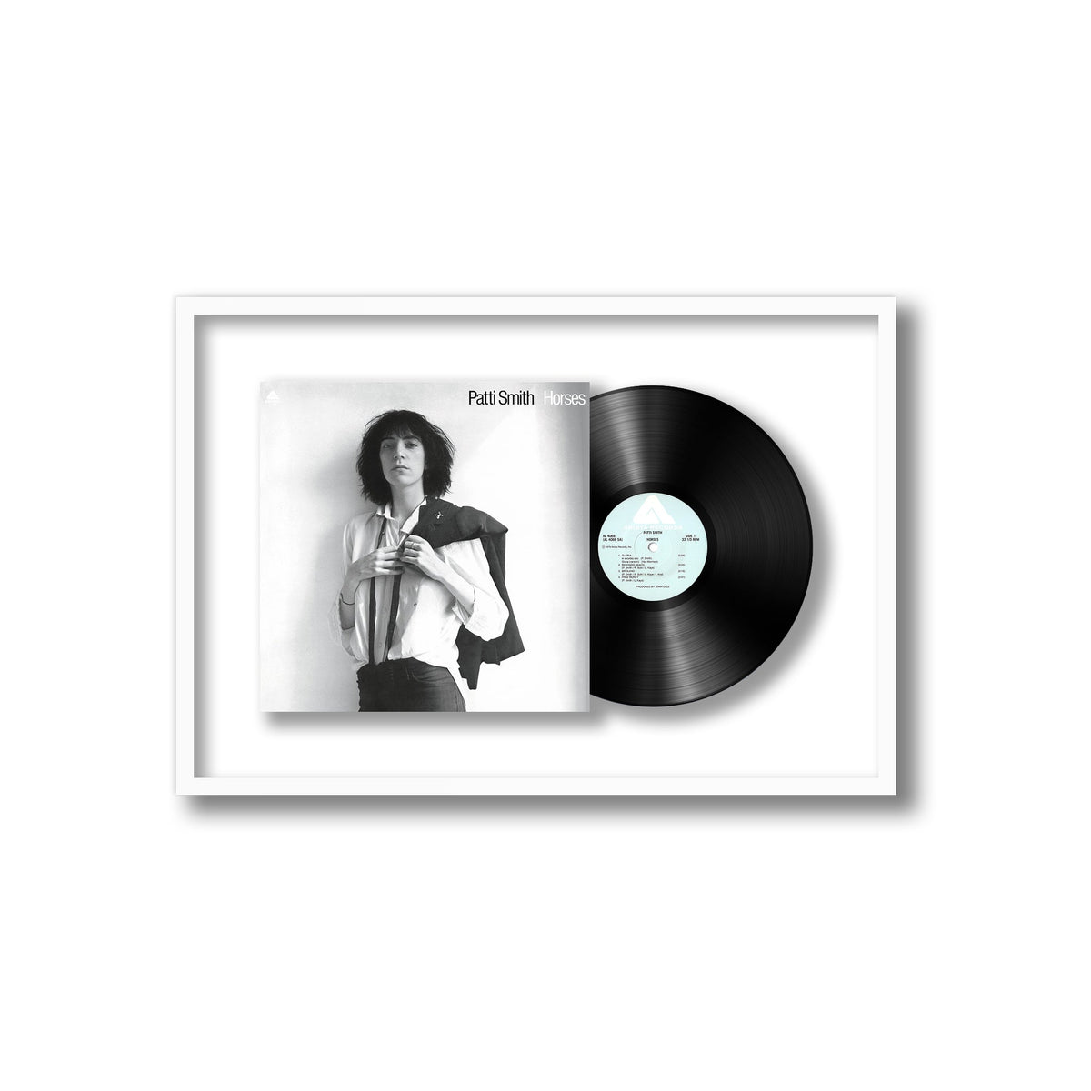 Patti Smith - Horses - Framed Vinyl Record