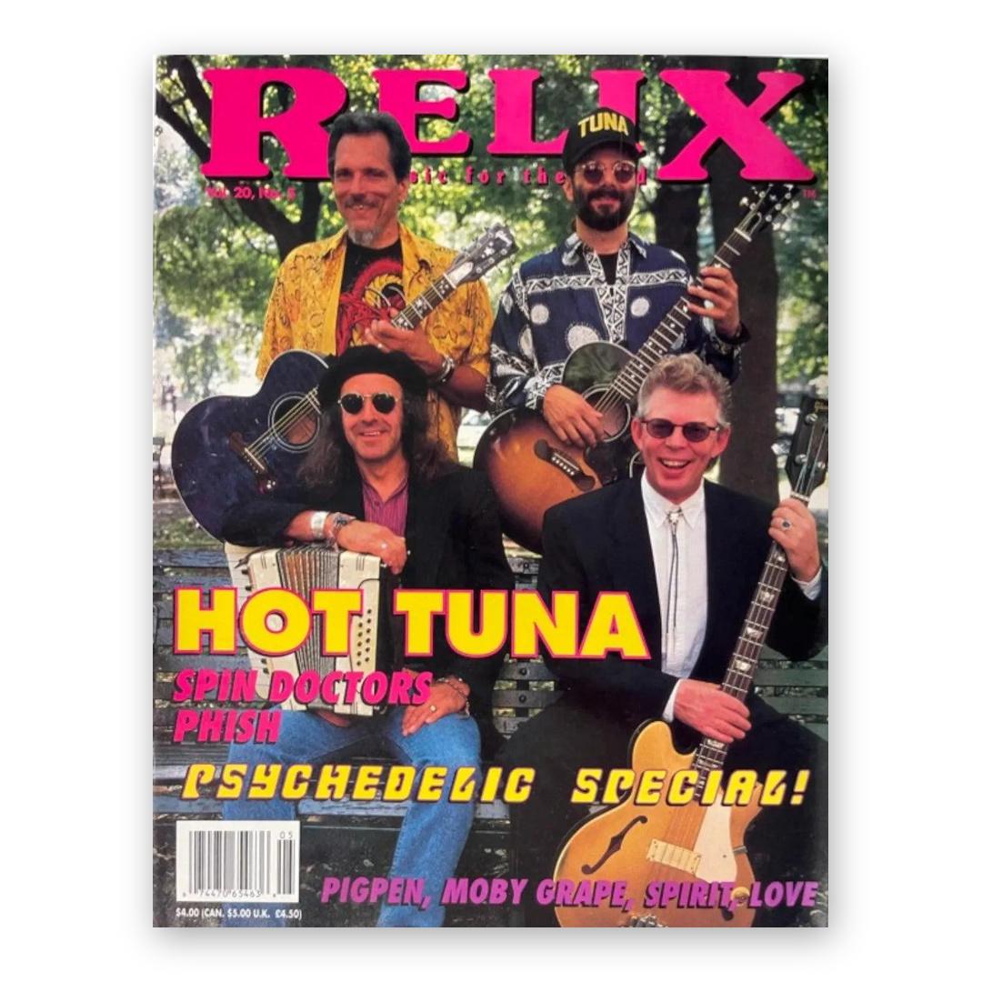 Hot Tuna - October 1993 Relix Issue Magazine