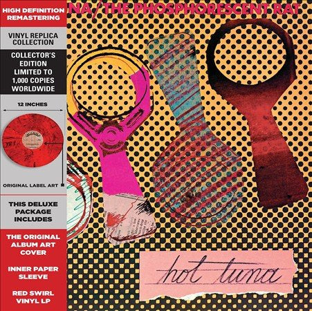 Hot Tuna - THE PHOSPHORESCENT RAT (RED SWIRL) Vinyl Record