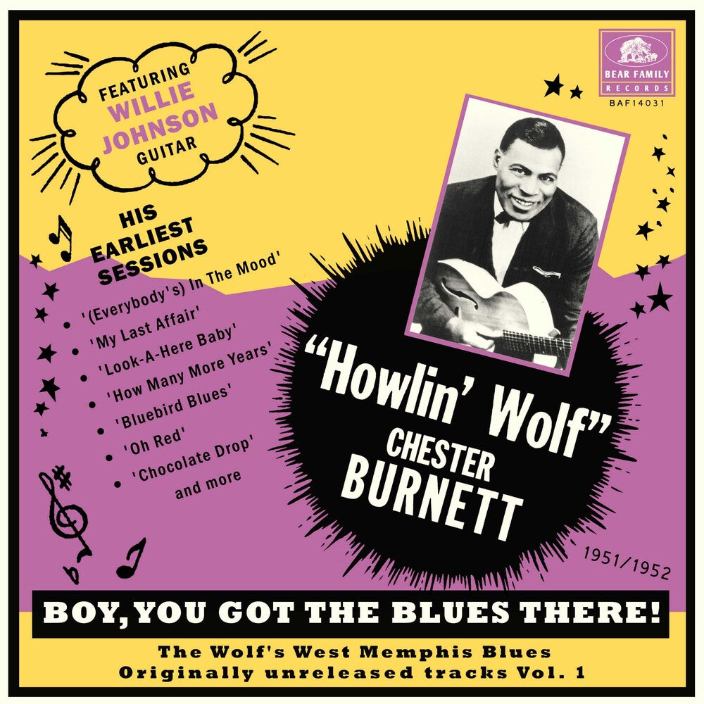 Howlin' Wolf – Vol 1: Boy You Got The Blues There! (LP Vinyl) Vinyl Record