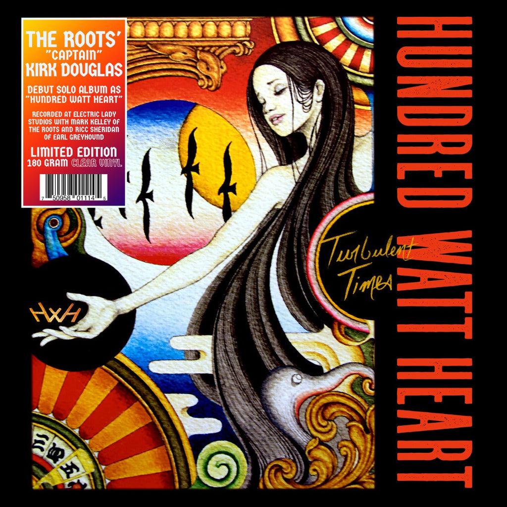 Hundred Watt Heart Turbulent Times (Limited Edition, 180 Gram Clear Vinyl) Vinyl Record