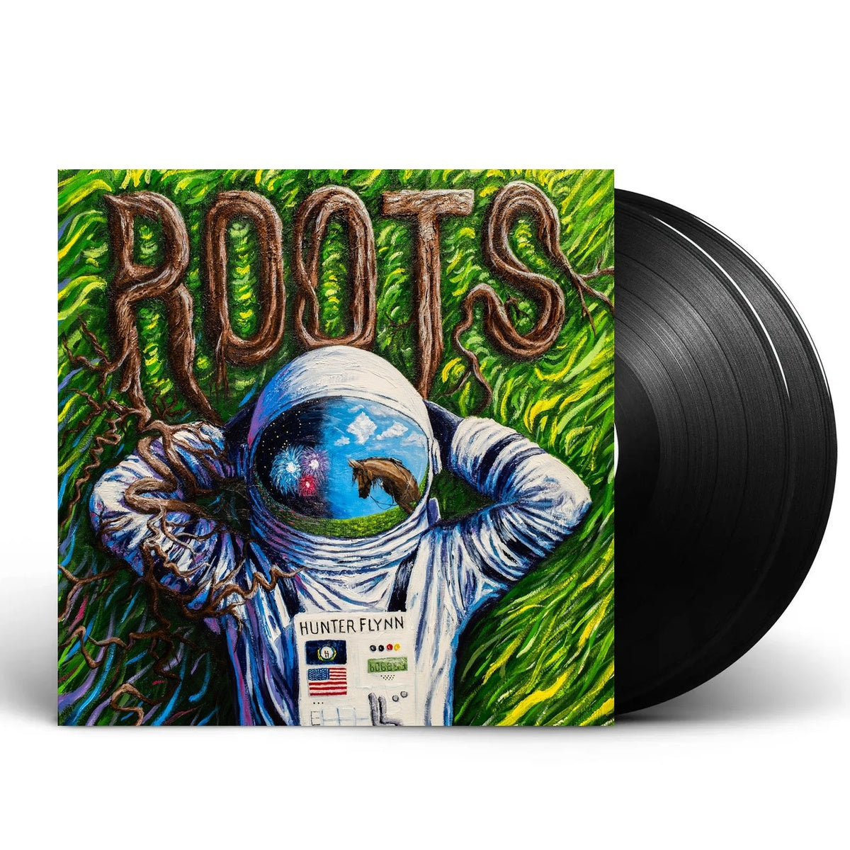 Hunter Flynn – Roots (White & Deep Purple 2-LP Vinyl) Vinyl Record