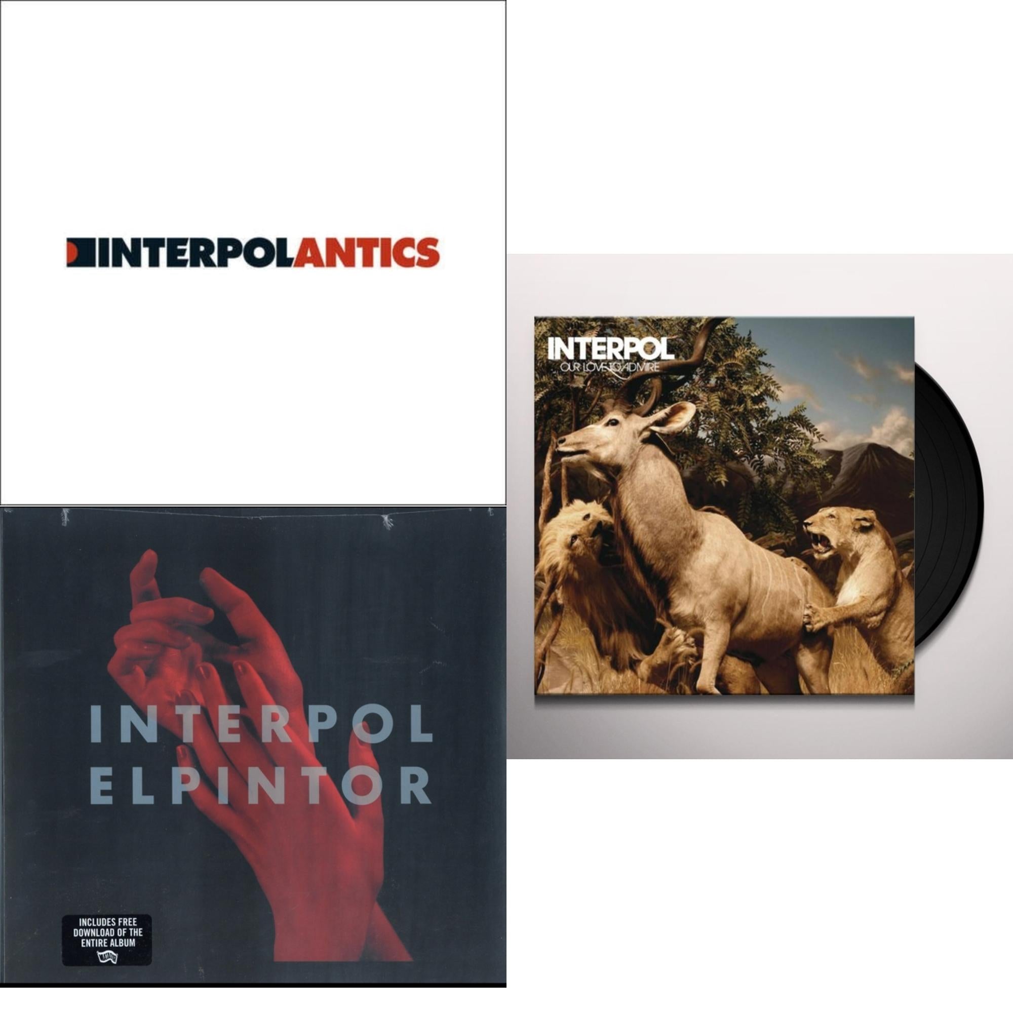 Our Love To Admire (2LP) & Antics & El Pintor