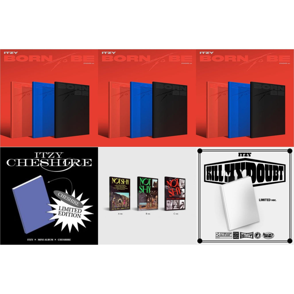 Born To Be (Version A) & Born To Be (Version B) & Born To Be (Version C) & Not Shy & Kill My Doubt (Limited Edition) & Cheshire (Limited Edition)