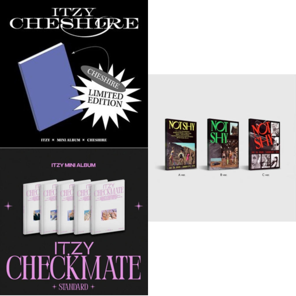 Not Shy & Cheshire (Limited Edition) & Checkmate (Standard Edition)
