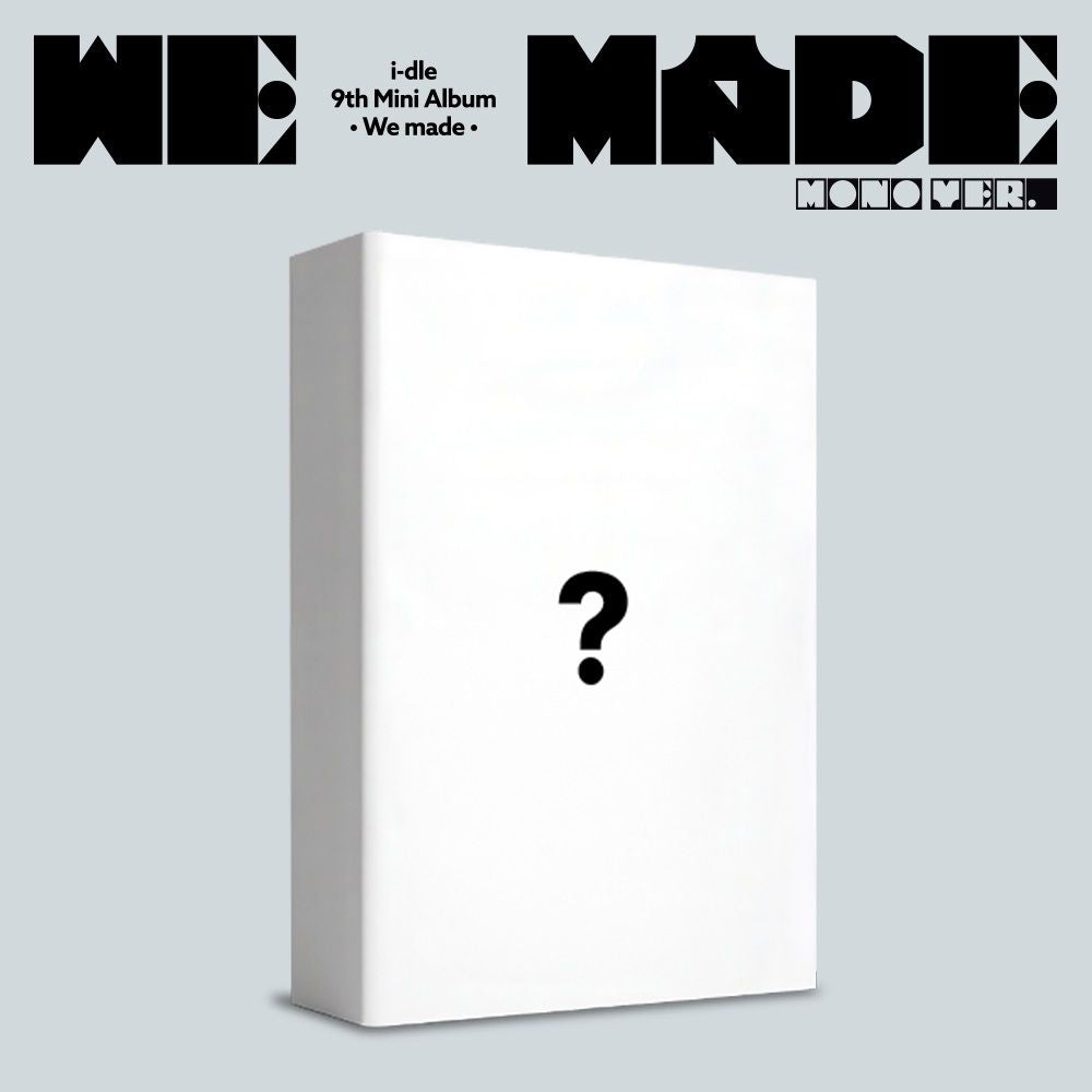 I-Dle – We made (Mono ver. CD) Music CD