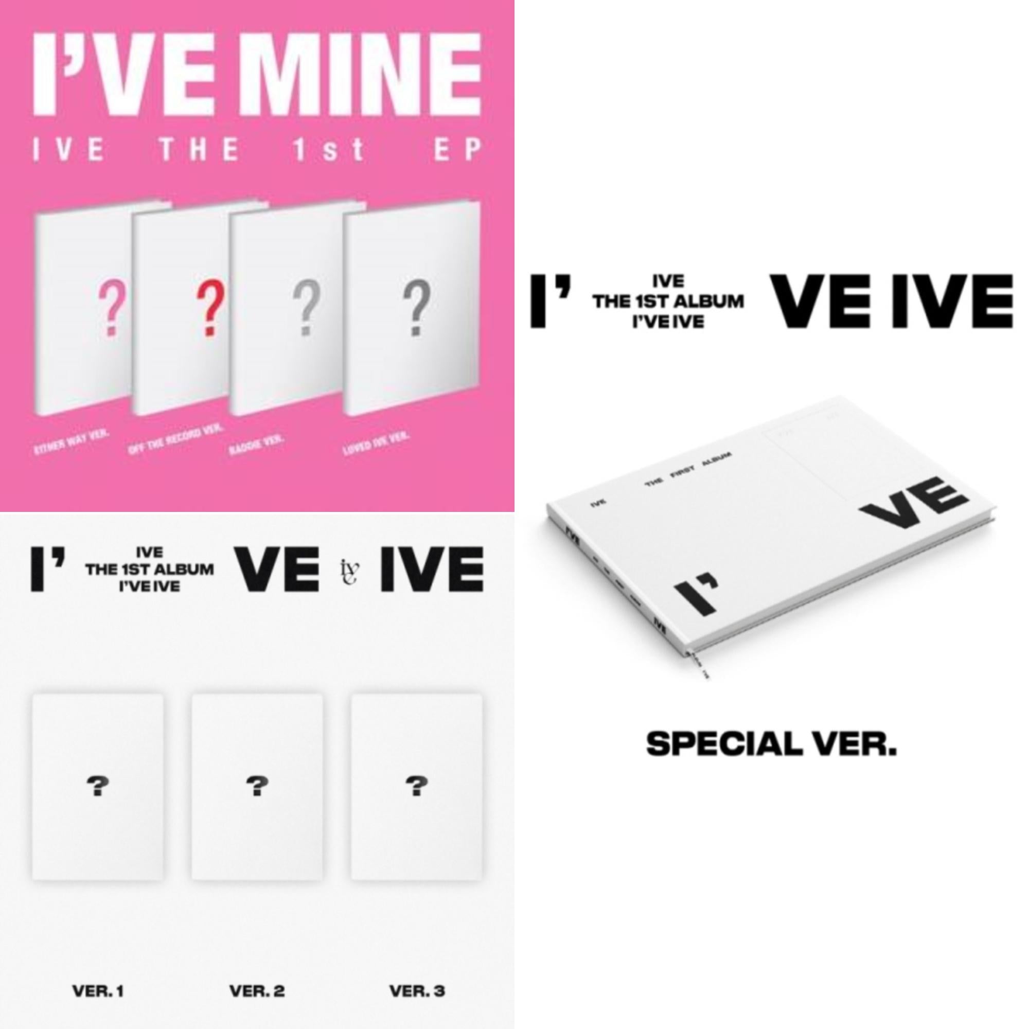 I've Ive: Vol.1 & I've Ive (Volume 1/Special Version) & I've Mine 1St Ep