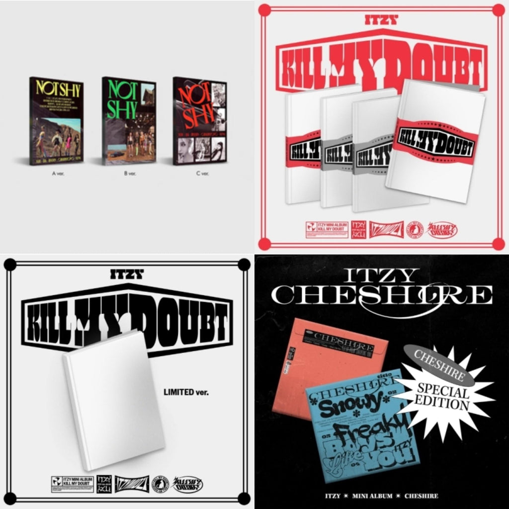Not Shy & Kill My Doubt (Standard) & Kill My Doubt (Limited Edition) & Cheshire Special Edition (Special Edition)