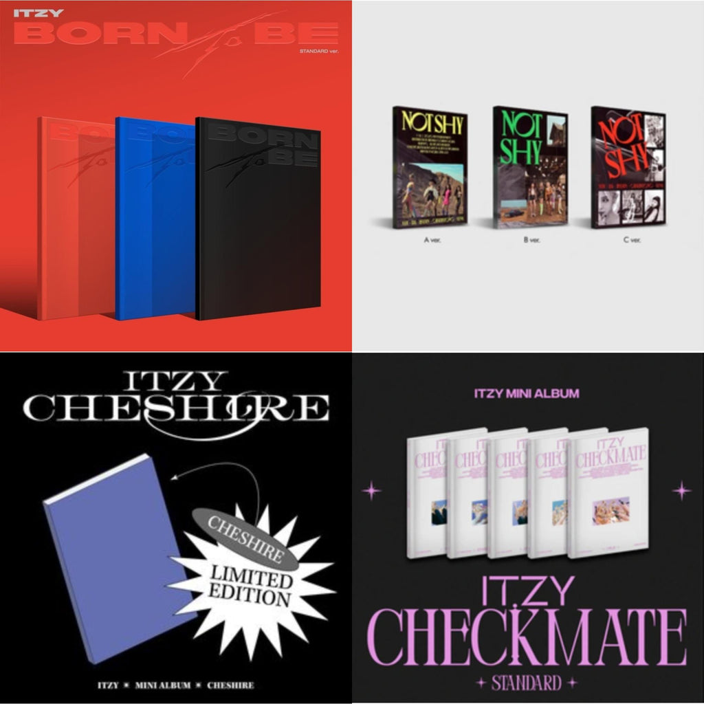 Born To Be (Version C) & Not Shy & Cheshire (Limited Edition) & Checkmate (Standard Edition)