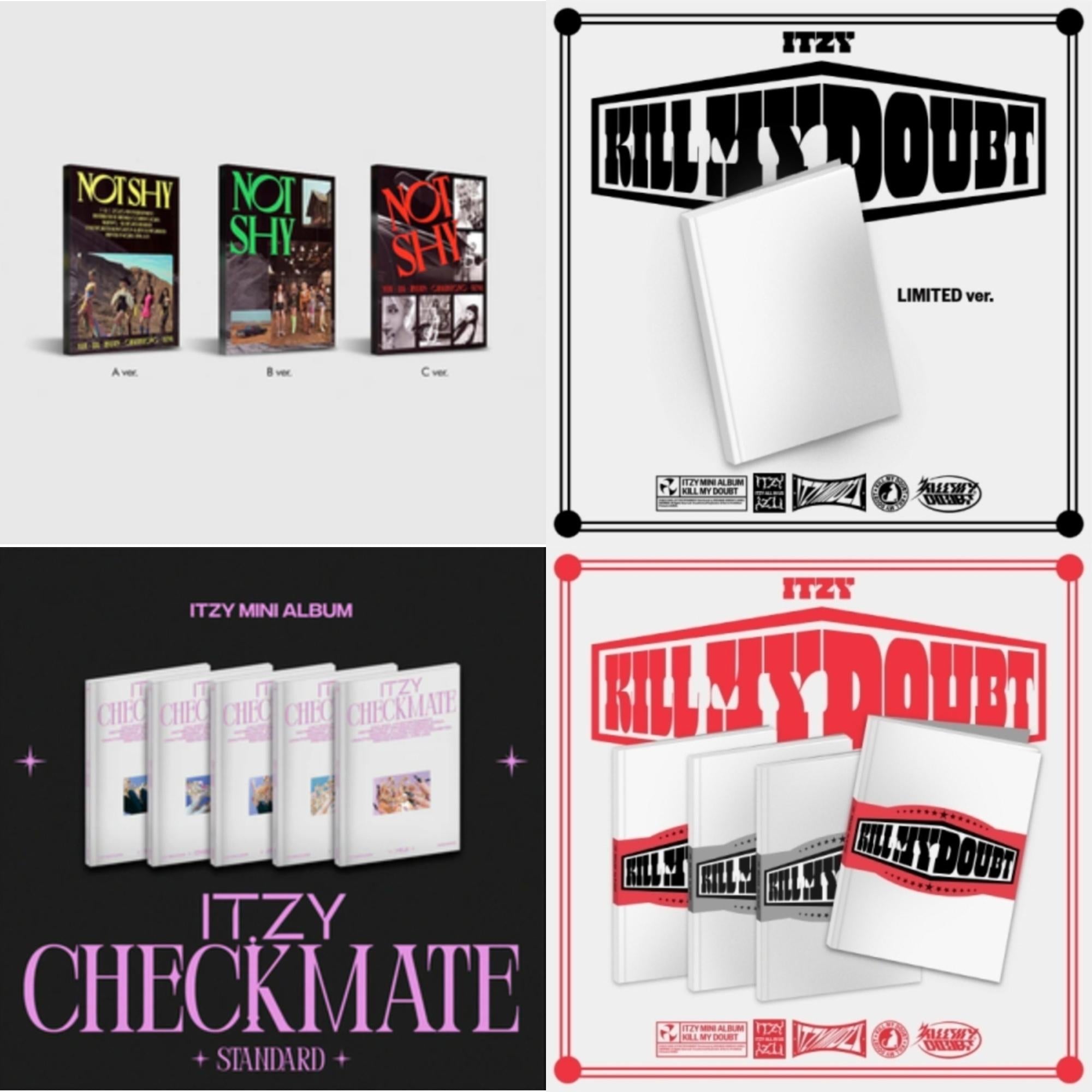 Not Shy & Kill My Doubt (Standard) & Kill My Doubt (Limited Edition) & Checkmate (Standard Edition)