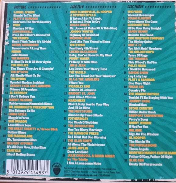I Shall Be Released: Covers Of Bob Dylan 1963-1970 (3-CD) Music CD