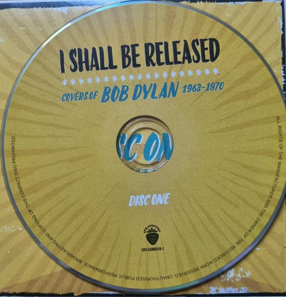 I Shall Be Released: Covers Of Bob Dylan 1963-1970 (3-CD) Music CD