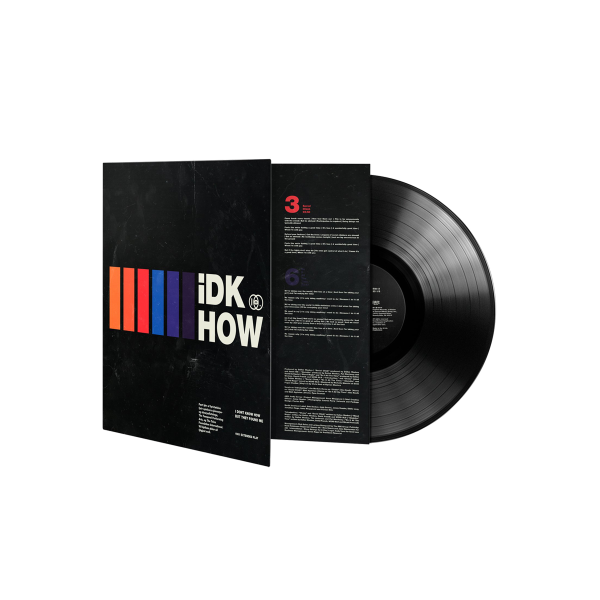 1981 Extended Play - Black Vinyl Record
