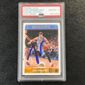 2017-18 NBA Hoops #148 Juan Hernangomez Signed Card AUTO 10 PSA Slabbed Nuggets