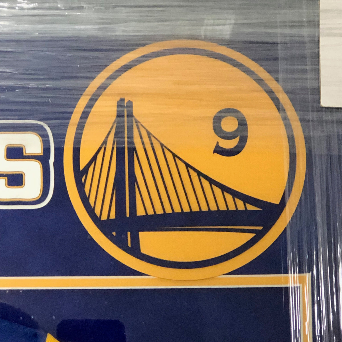 Stephen Curry and Andre Iguodala Signed Jersey PSA/DNA Warriors Custom Framed Steph