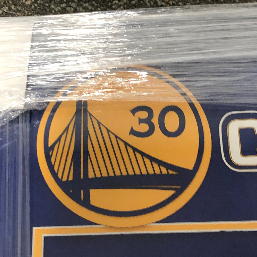 Stephen Curry and Andre Iguodala Signed Jersey PSA/DNA Warriors Custom Framed Steph