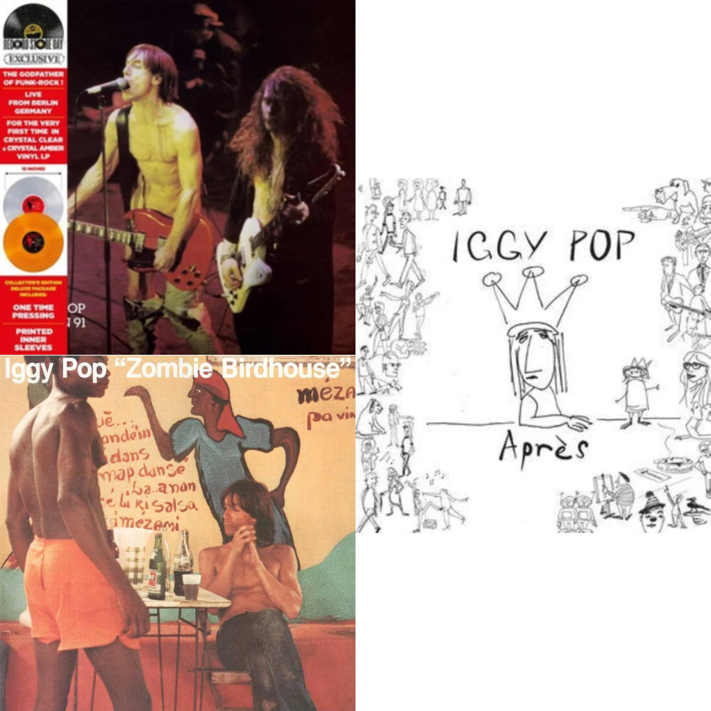 Live In Berlin (1991) (2LP/Deluxe/Marble Neon Vinyl) & Apres (Deluxe/Pink LP Vinyl) & Zombie Birdhouse