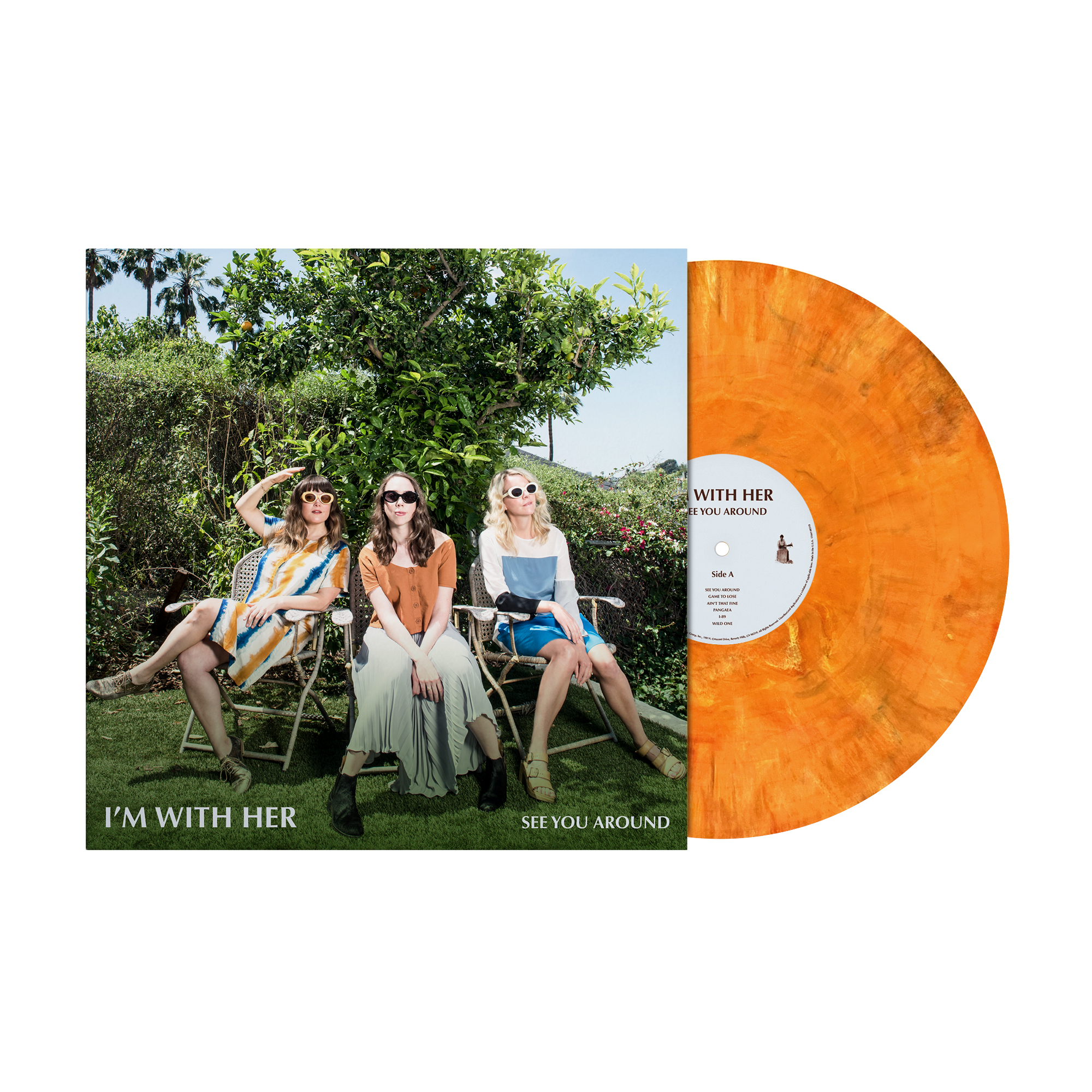 See You Around - Yellow Eco-Mix Vinyl Record
