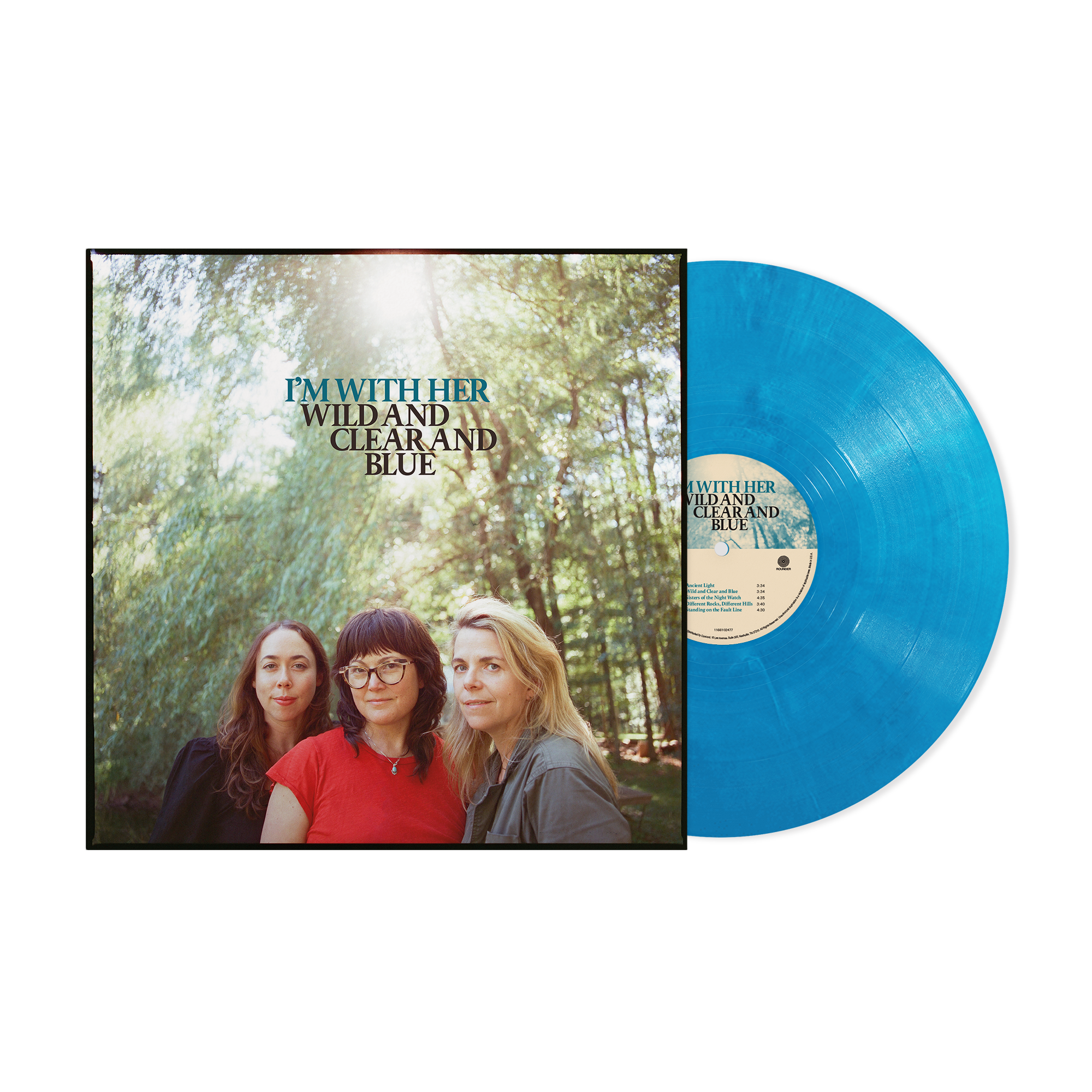 Wild and Clear and Blue - Blue Eco-Mix Vinyl Record