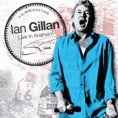 Ian Gillan Live In Anaheim (Limited Edition, Gatefold, 180-Gram Turquoise Colored Vinyl) [Import] (2 Lp's) Vinyl Record