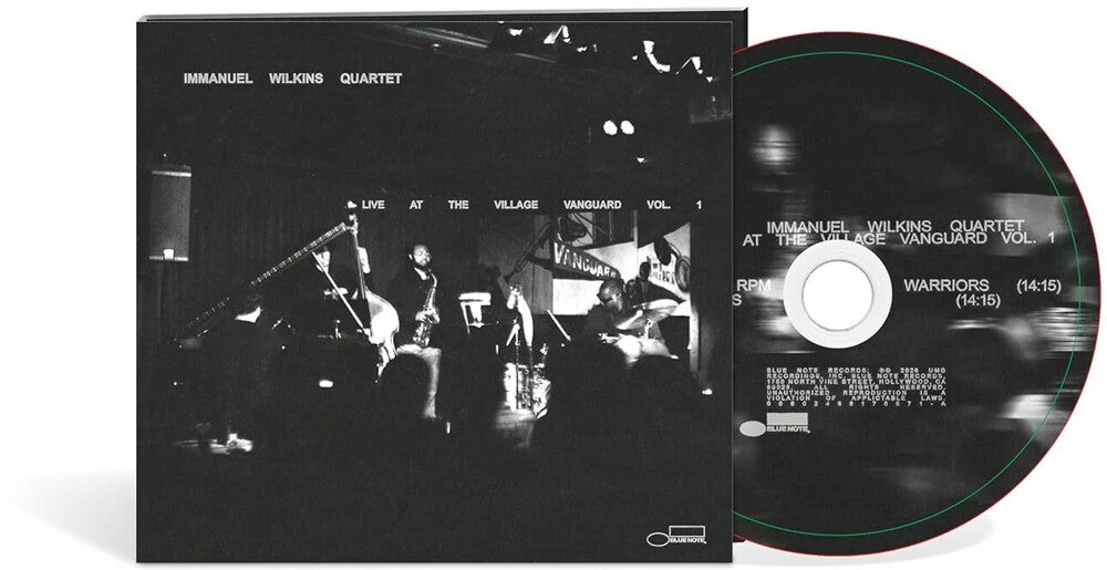 Immanuel Wilkins – Immanuel Wilkins Quartet: Live At The Village Music CD