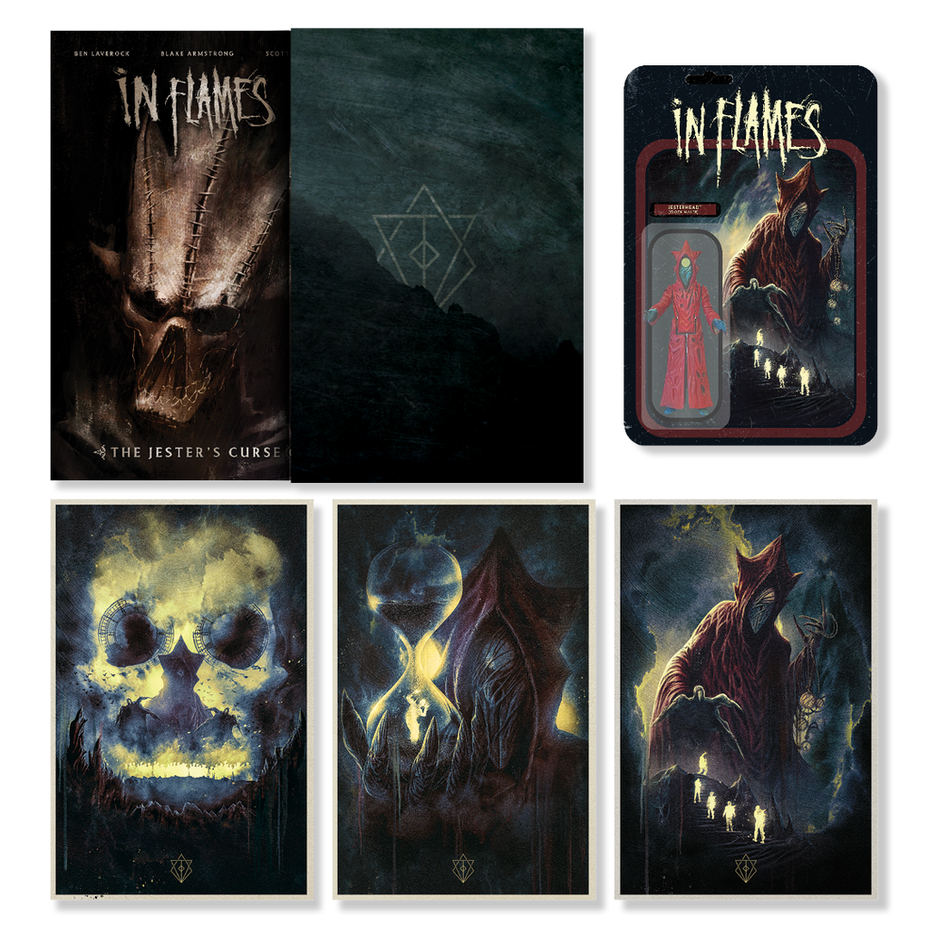 In Flames Presents The Jester's Curse Graphic Novel - Deluxe Bundle