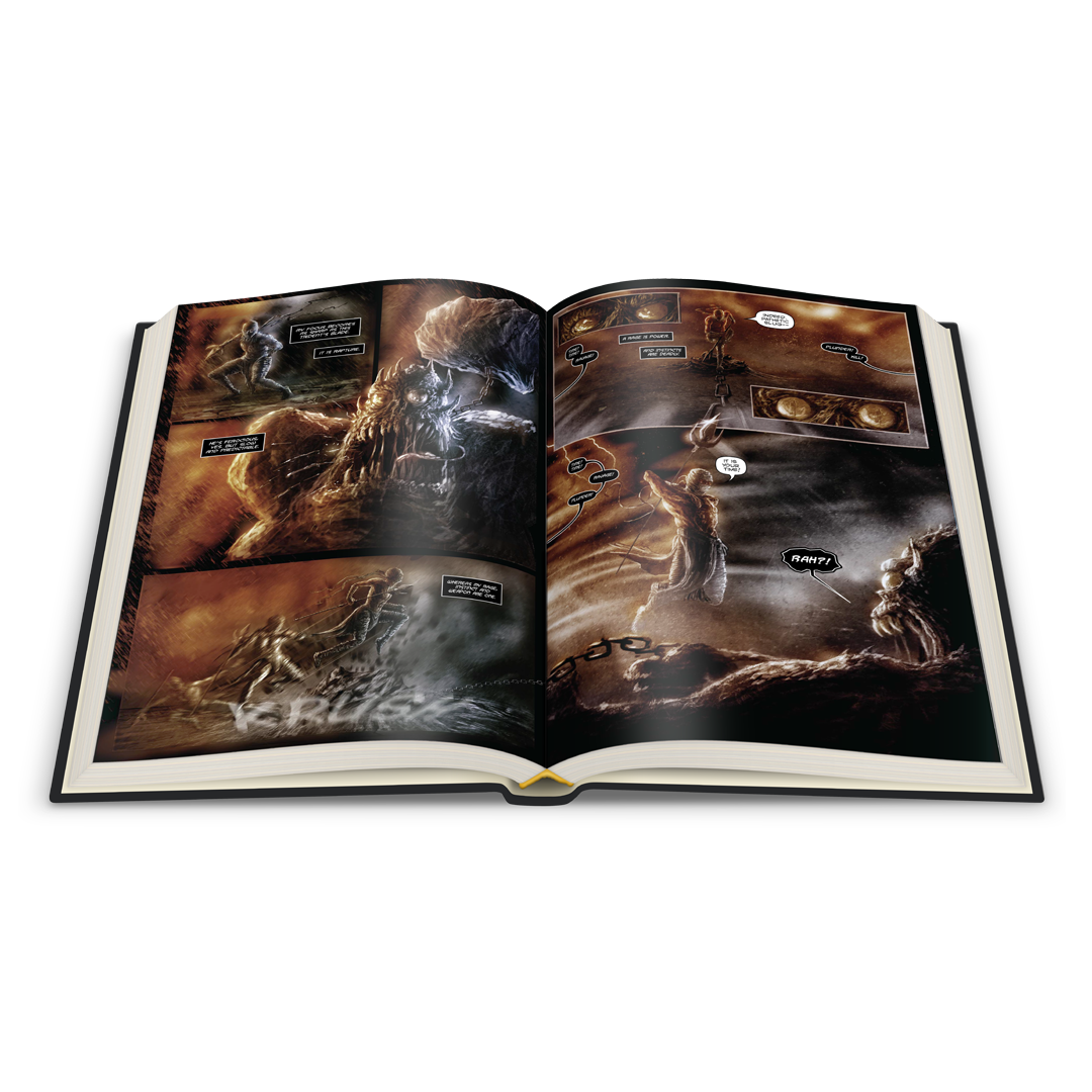 In Flames Presents The Jester's Curse Graphic Novel - Deluxe Bundle