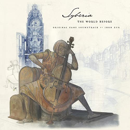 Syberia: The World Before (Original Game Soundtrack) [Clear Brown/Clear Aqua Galaxy 2 LP] Vinyl Record