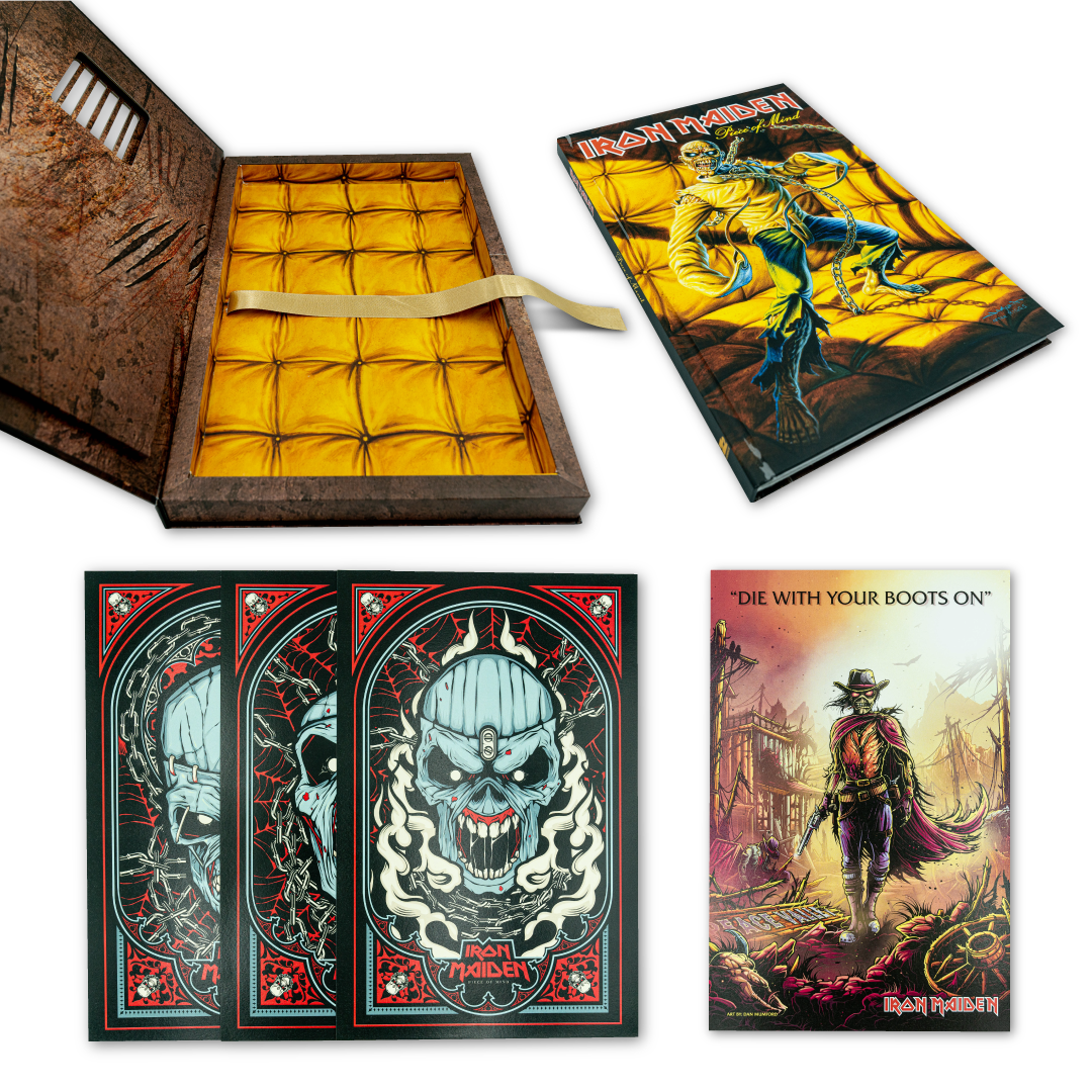 Iron Maiden Piece Of Mind - Deluxe Edition Book