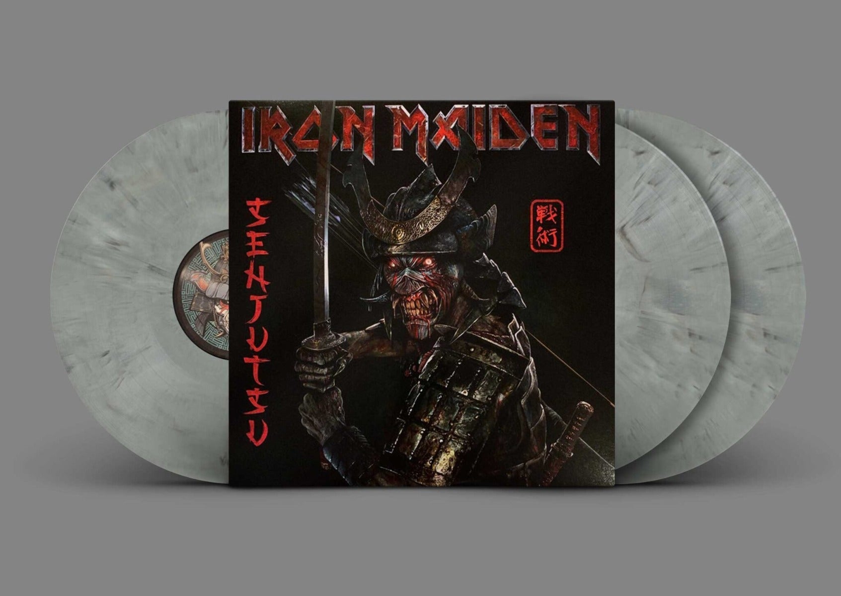 Senjutsu (Limited Edition, Silver & Black Marble Colored Vinyl) (3 Lp's) Vinyl Record