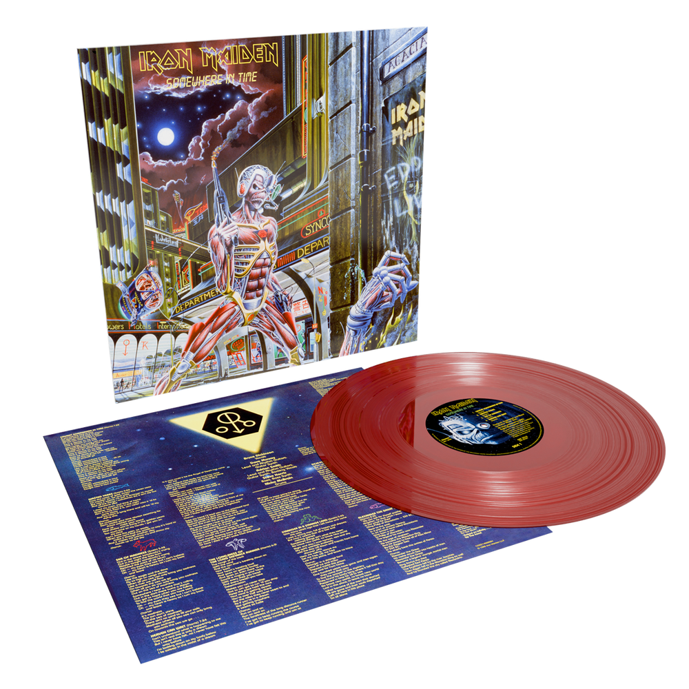 Iron Maiden – Somewhere in Time - 40th Anniversary (Oxblood LP Vinyl) Vinyl Record