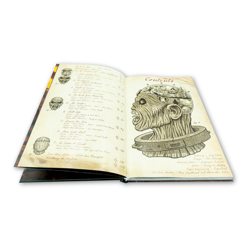 Iron Maiden Piece Of Mind - Deluxe Edition Book