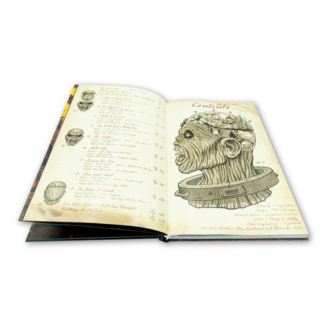 Iron Maiden Piece Of Mind - Deluxe Edition Book