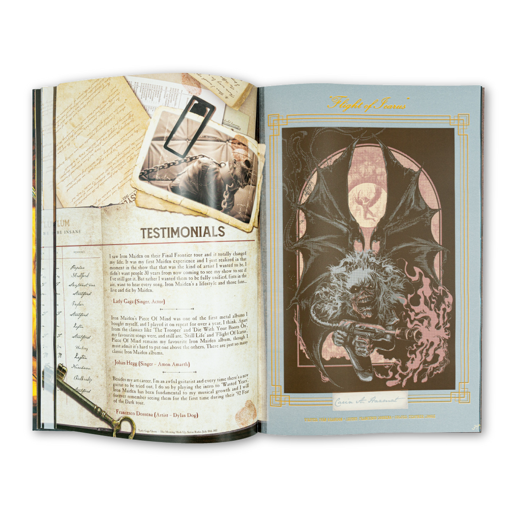 Iron Maiden Piece Of Mind - Deluxe Edition Book