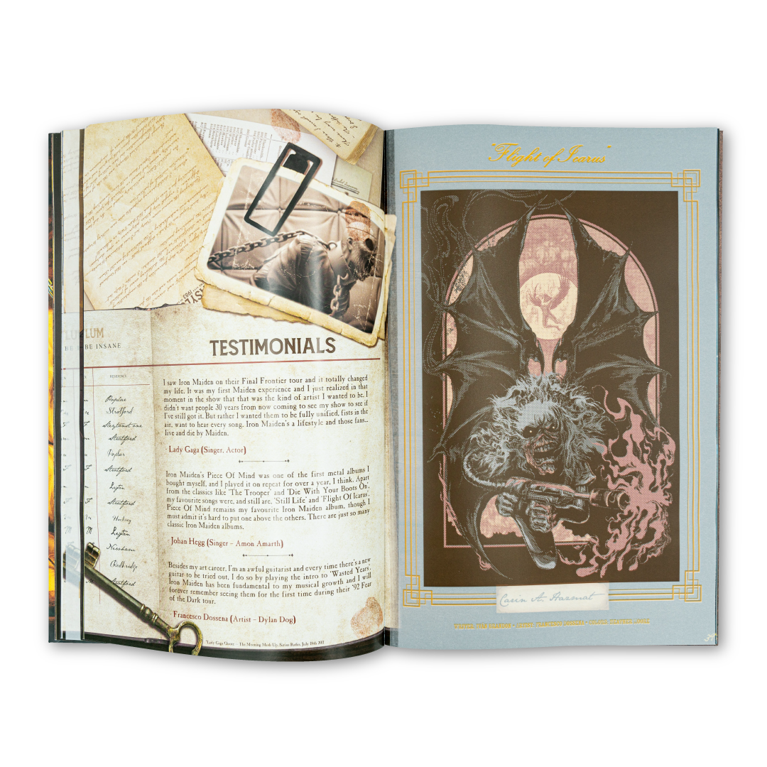 Iron Maiden Piece Of Mind - Deluxe Edition Book