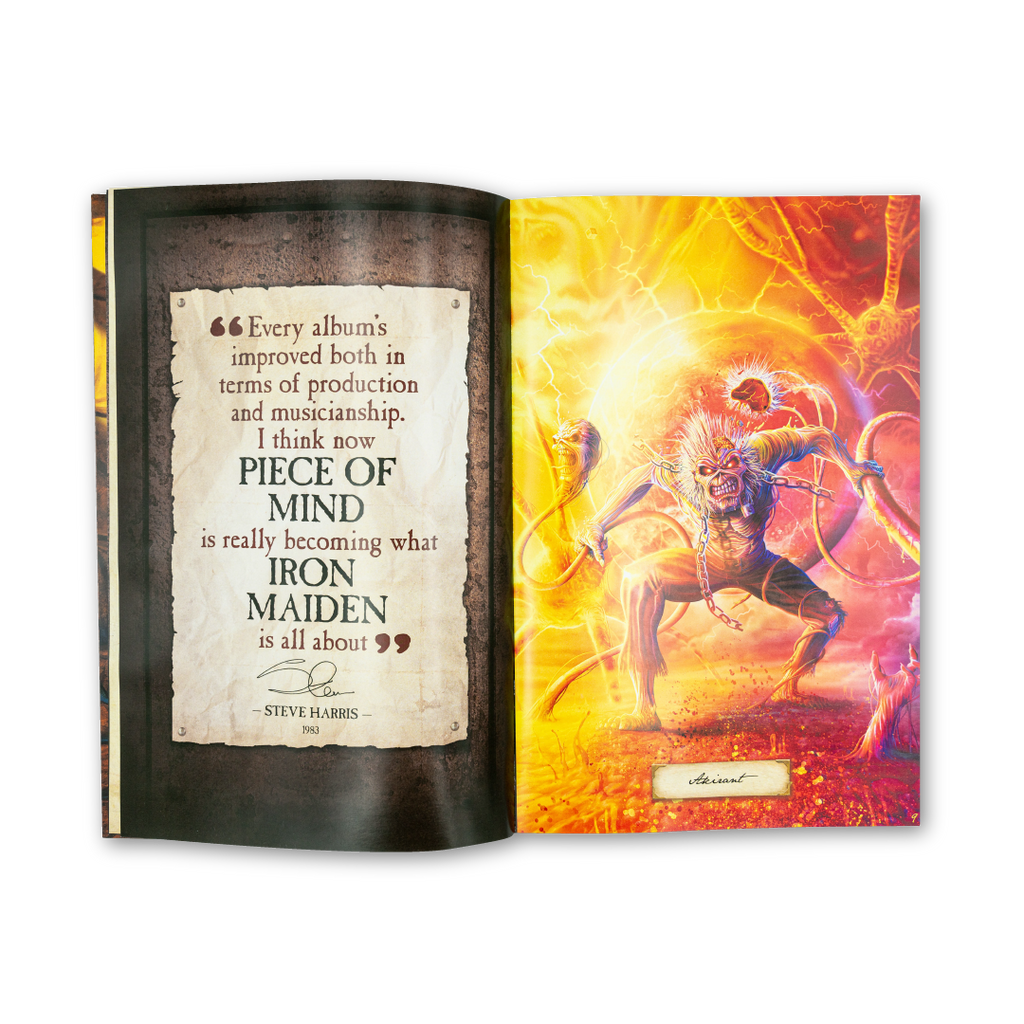 Iron Maiden Piece Of Mind - Deluxe Edition Book