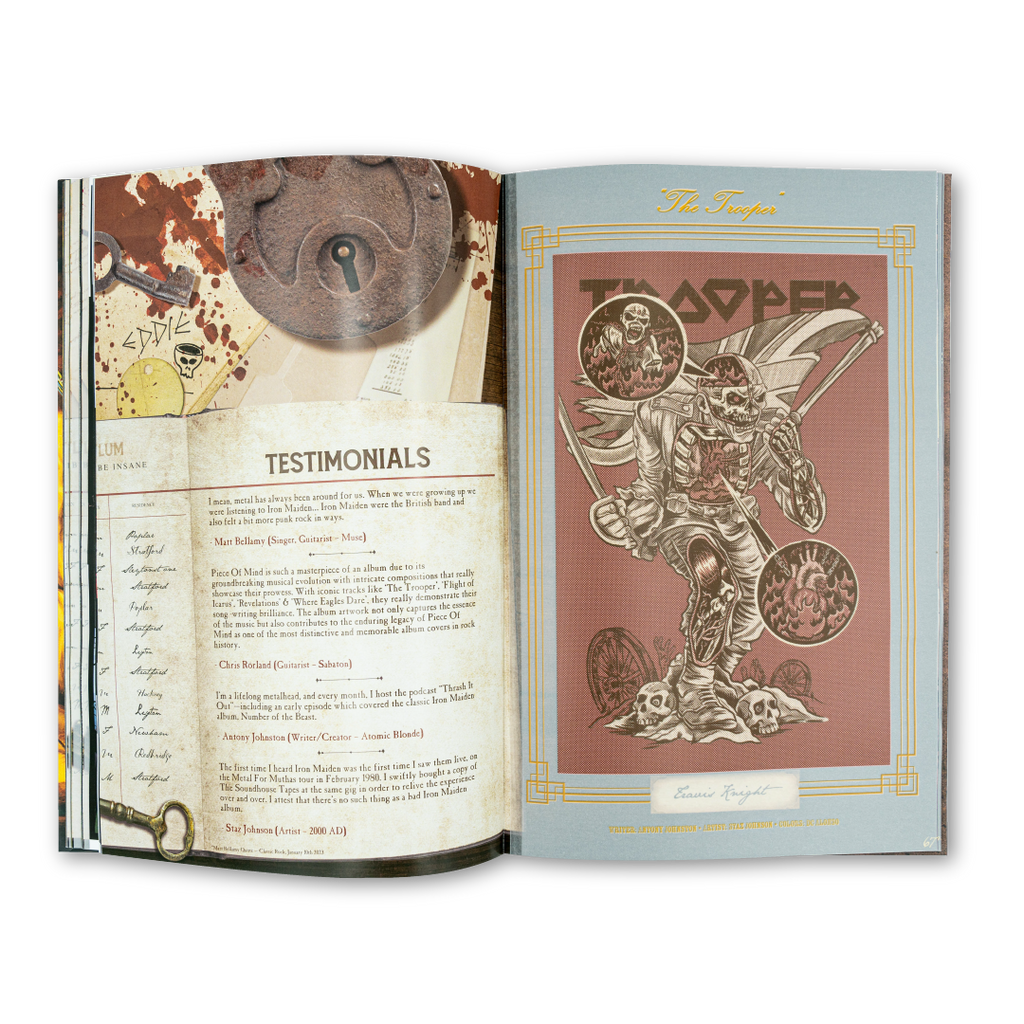 Iron Maiden Piece Of Mind - Deluxe Edition Book