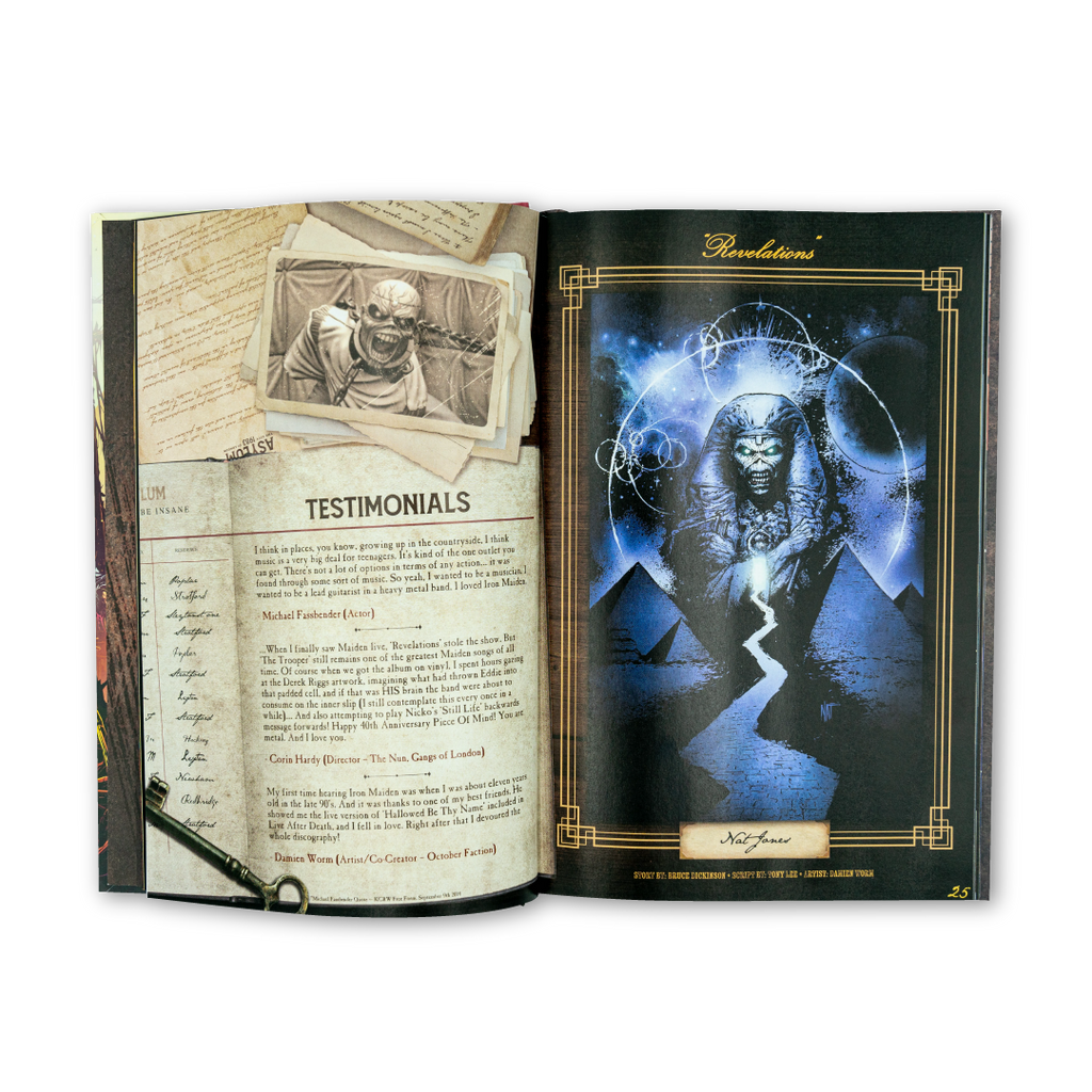 Iron Maiden: Piece Of Mind - "The Trooper" Edition Hardcover (Limited to 200) Book