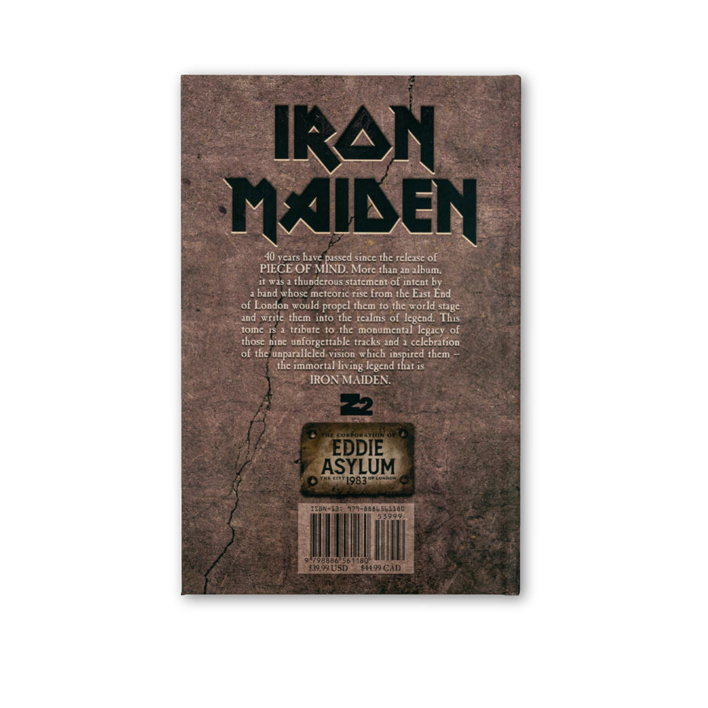 Iron Maiden: Piece Of Mind - "The Trooper" Edition Hardcover (Limited to 200) Book