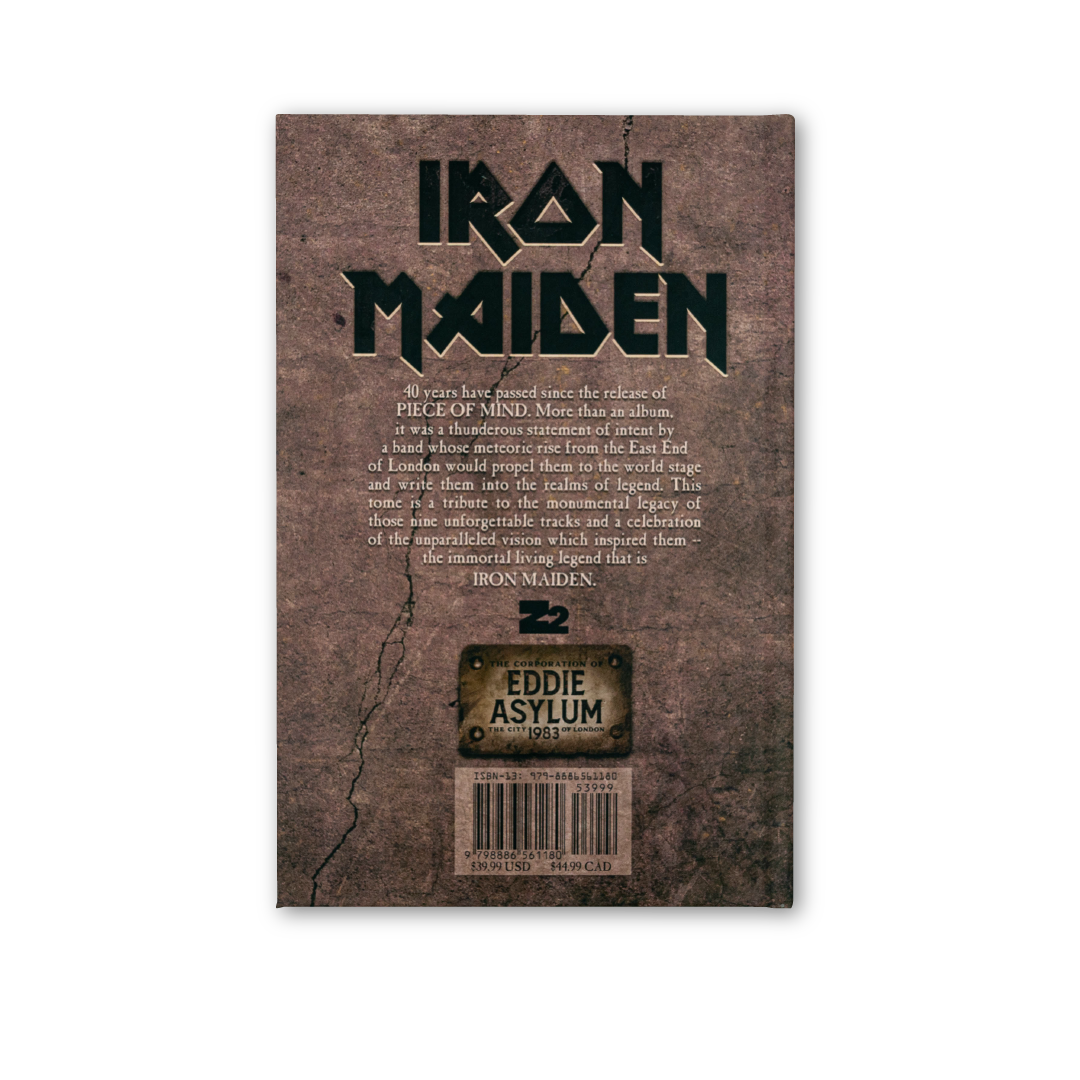 Iron Maiden: Piece Of Mind - "The Trooper" Edition Hardcover (Limited to 200) Book