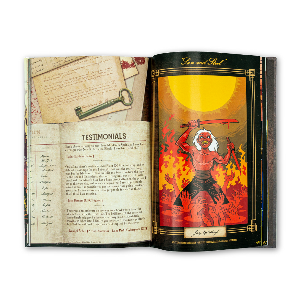 Iron Maiden: Piece Of Mind - "The Trooper" Edition Hardcover (Limited to 200) Book