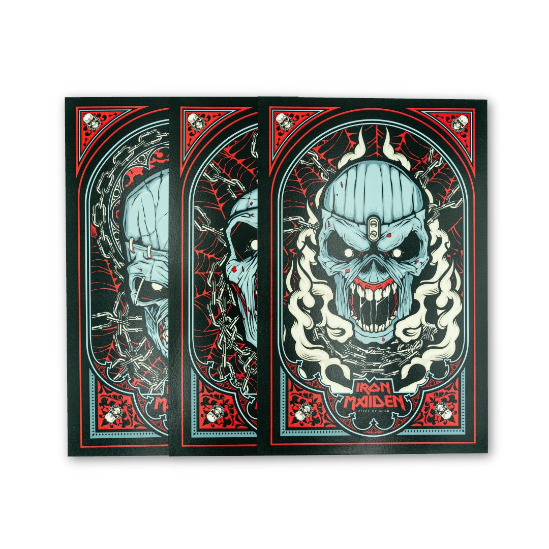 Iron Maiden Piece Of Mind - Deluxe Edition Book
