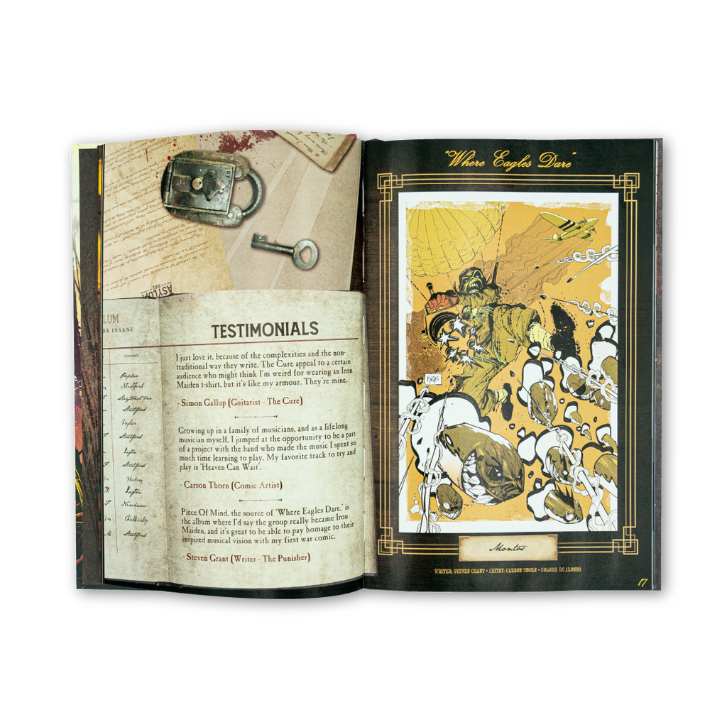 Iron Maiden: Piece Of Mind - "The Trooper" Edition Hardcover (Limited to 200) Book