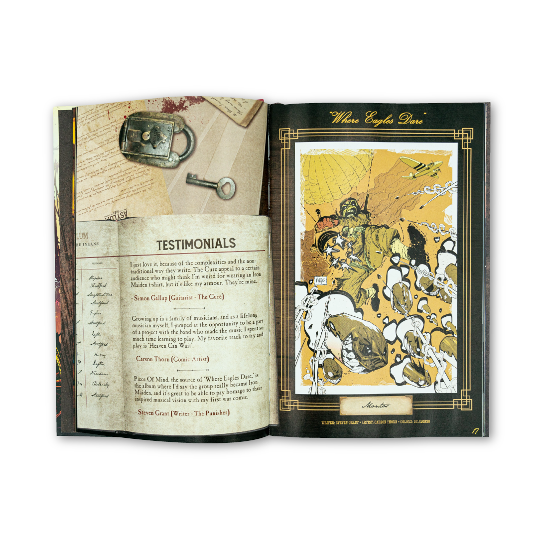Iron Maiden: Piece Of Mind - "The Trooper" Edition Hardcover (Limited to 200) Book