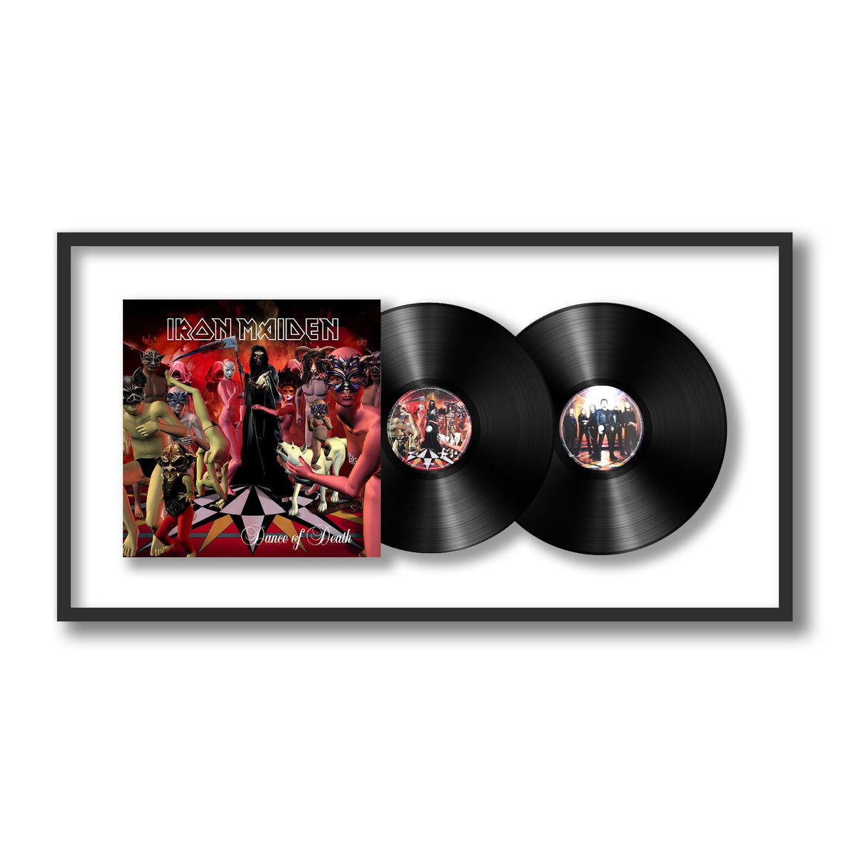 Iron Maiden - Dance of Death - Framed Vinyl Record