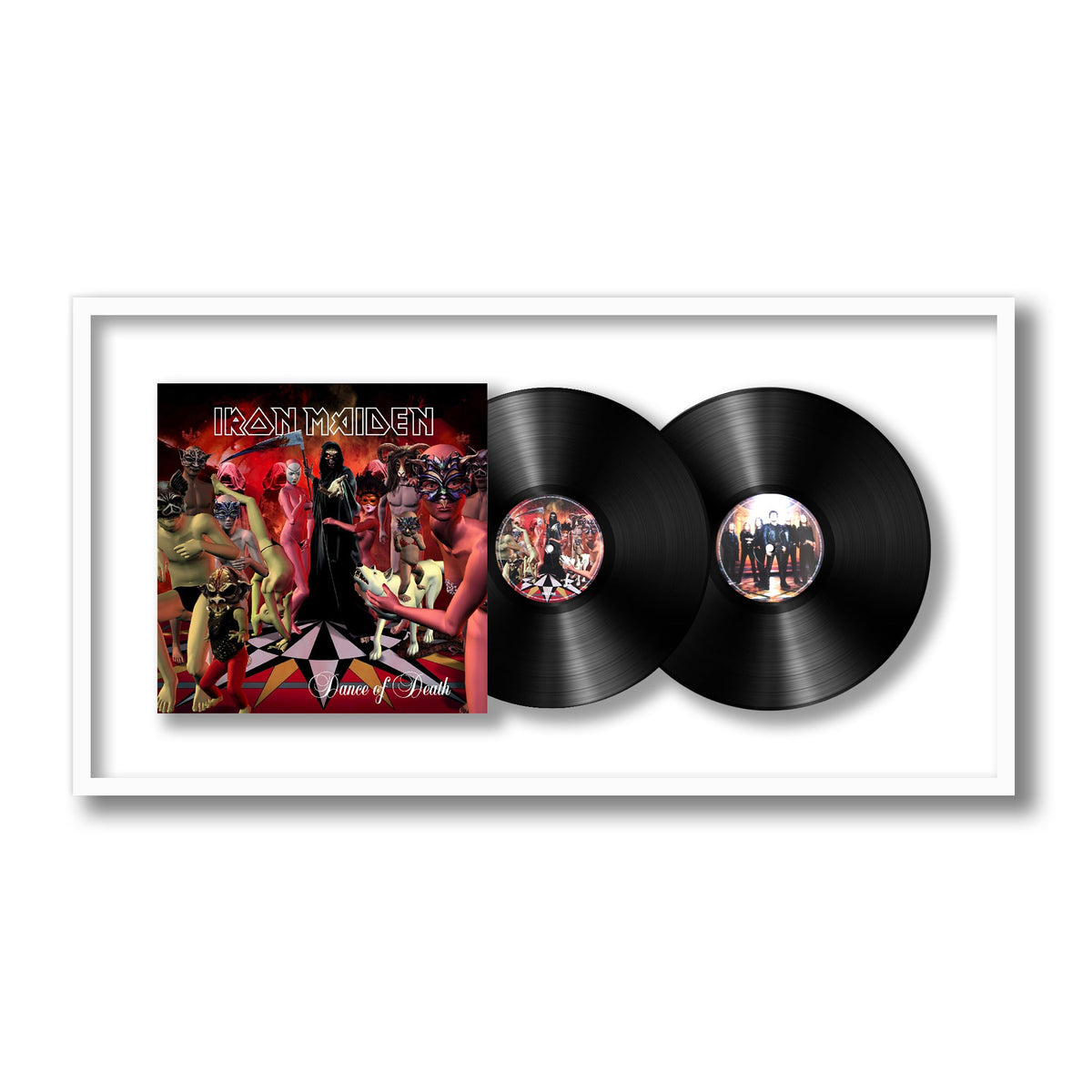 Iron Maiden - Dance of Death - Framed Vinyl Record