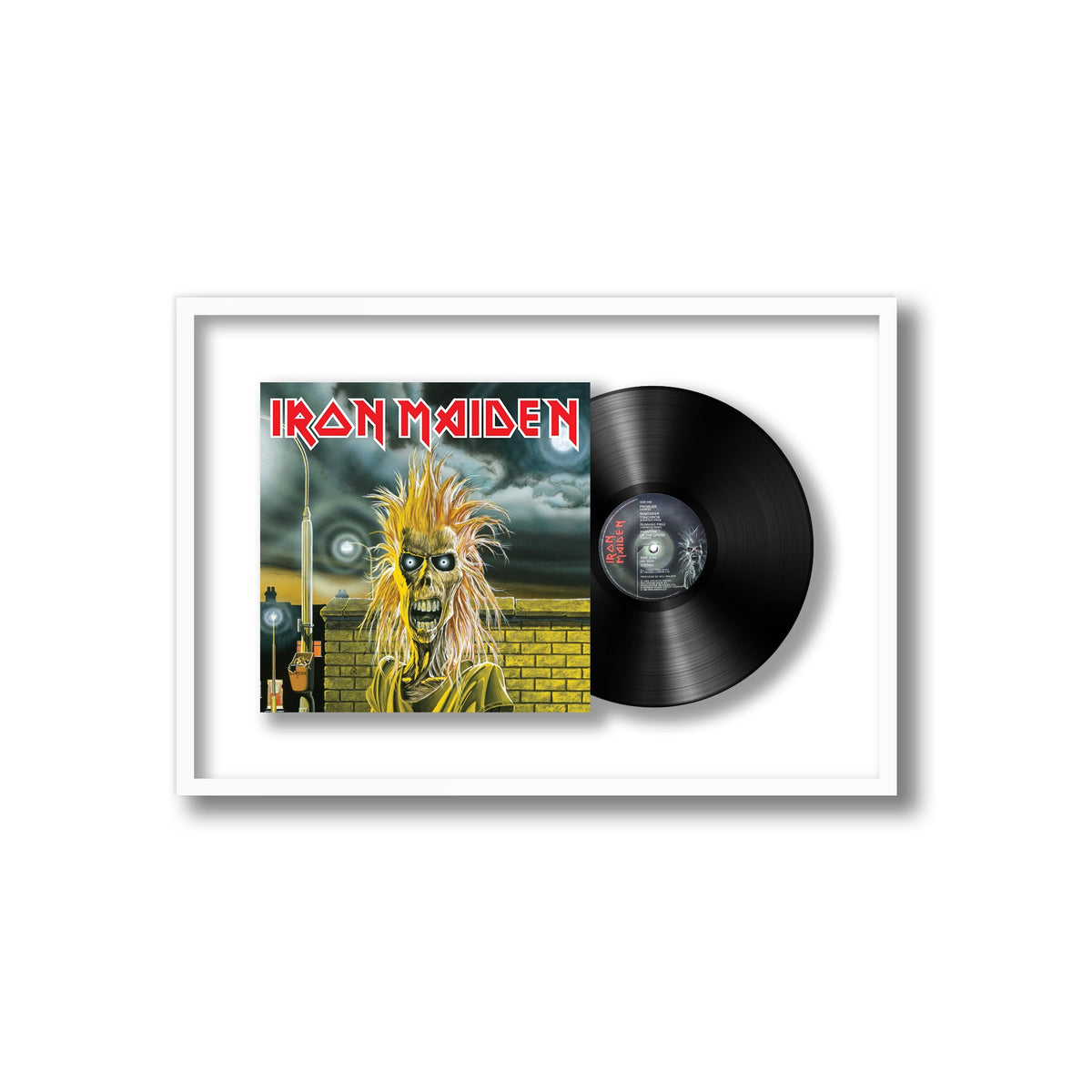 Iron Maiden - Iron Maiden - Framed Vinyl Record